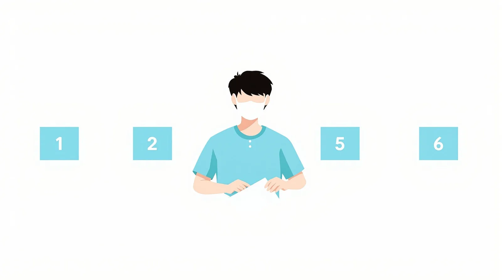 最強構成テンプレートを考える学生のイラスト